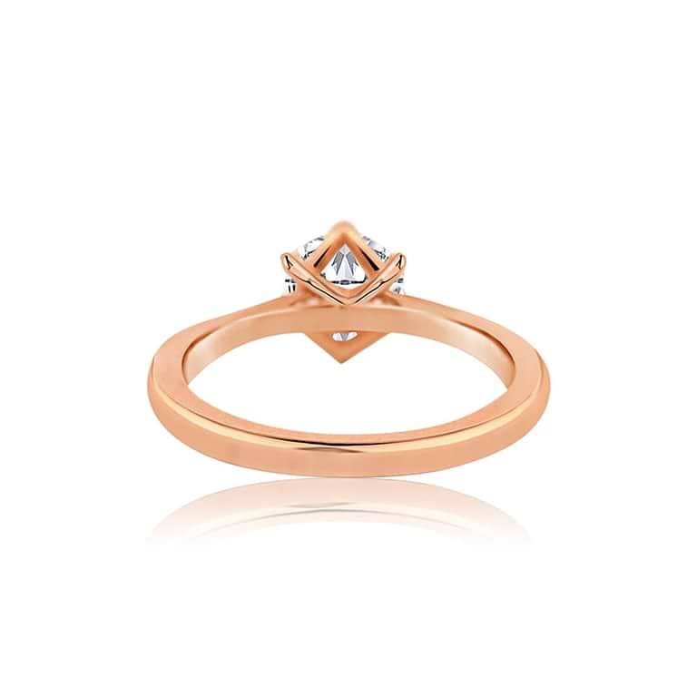 Round 1.36ct E VVS2 IGI Lab Diamond 6 Prong Mini Cathedral