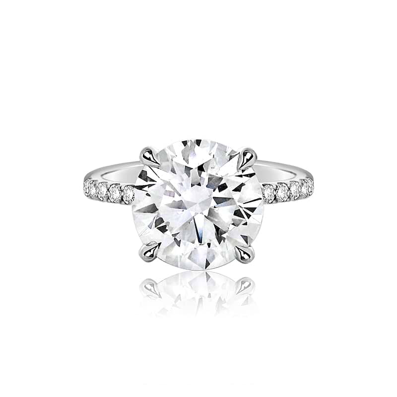 SOLD Round 3.50ct GIA Lab Diamond Ring