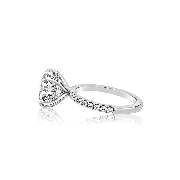 SOLD Round 3.50ct GIA Lab Diamond Ring