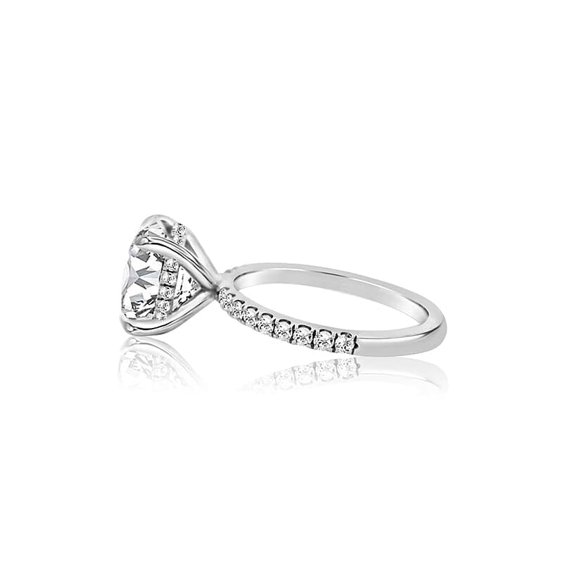 SOLD Round 3.50ct GIA Lab Diamond Ring