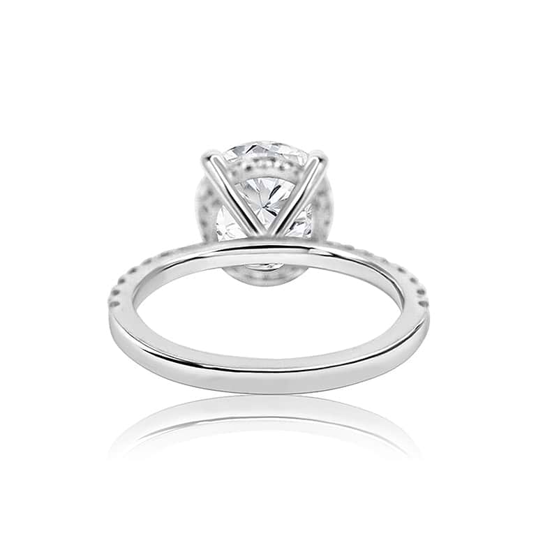 SOLD Round 3.50ct GIA Lab Diamond Ring