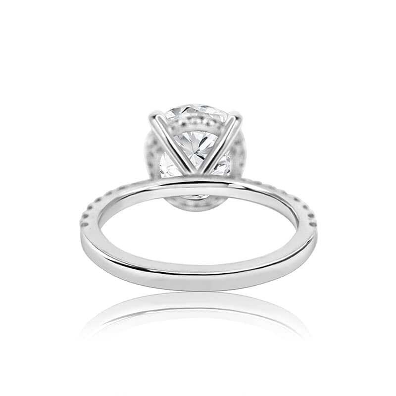 SOLD Round 3.50ct GIA Lab Diamond Ring
