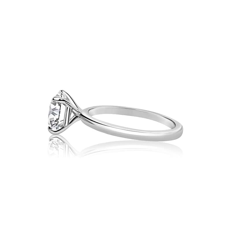 SOLD Round 3.33ct F VVS2 IGI Lab Diamond Ring