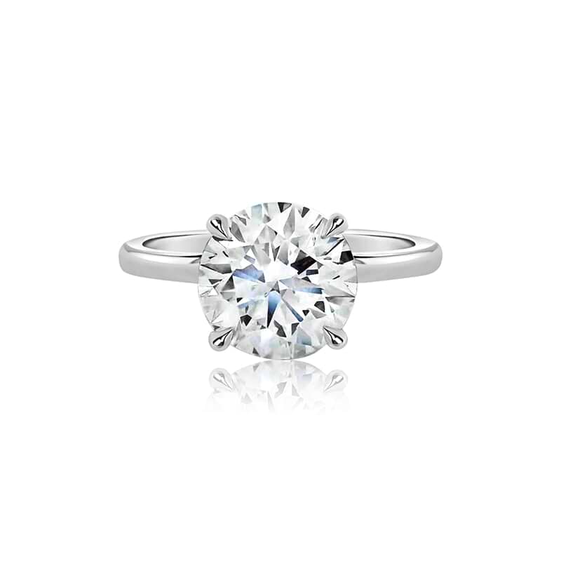 SOLD Round 3.33ct F VVS2 IGI Lab Diamond Ring
