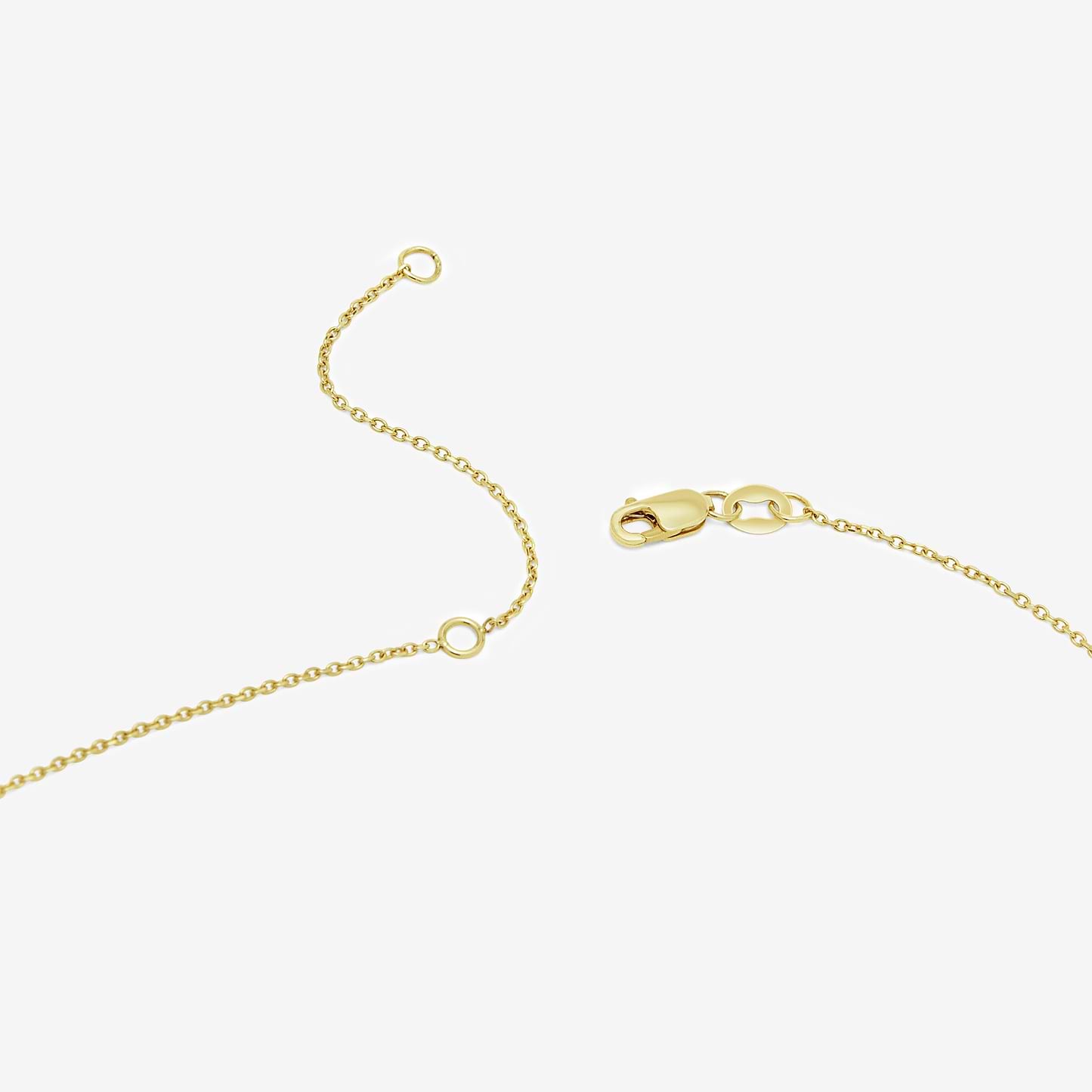 1ct Radiant Cut Bezel Pendant