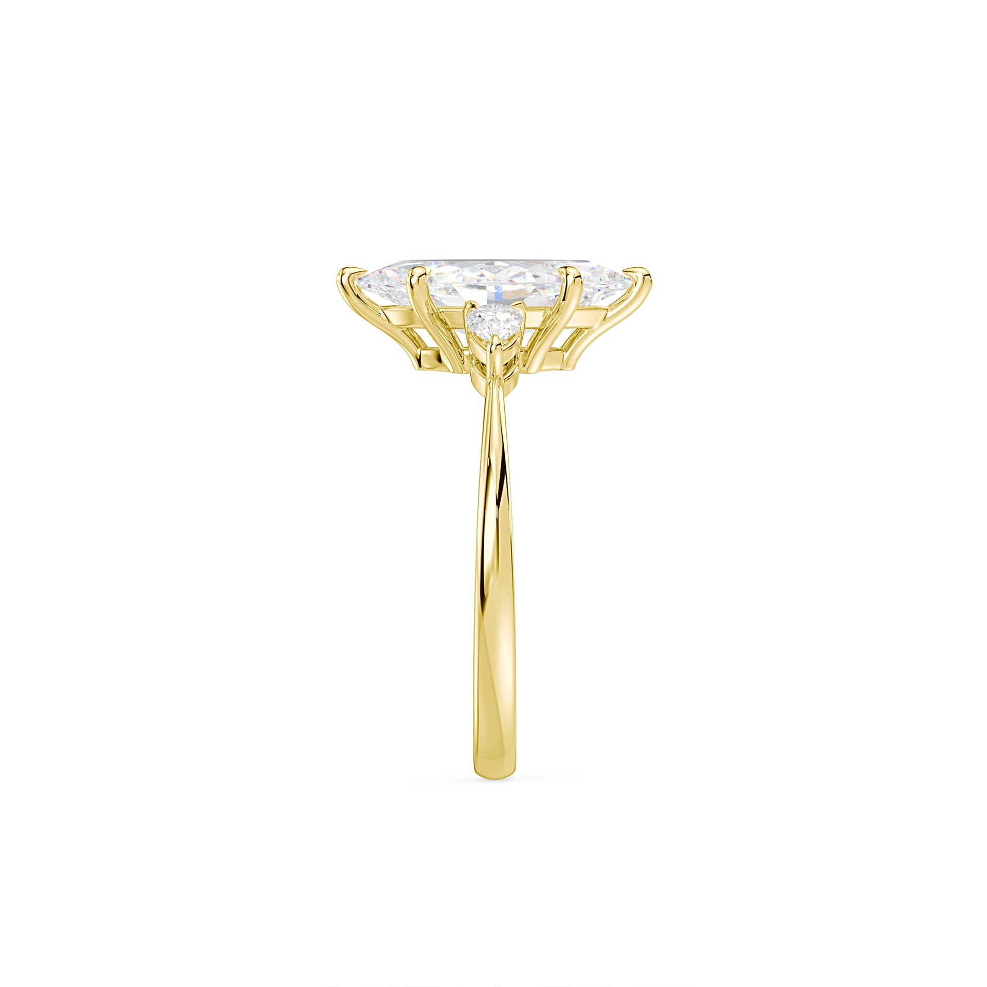 Marquise 1.90ct 3 Stone Diamond Ring