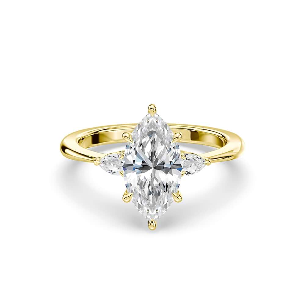 Marquise 1.90ct 3 Stone Diamond Ring