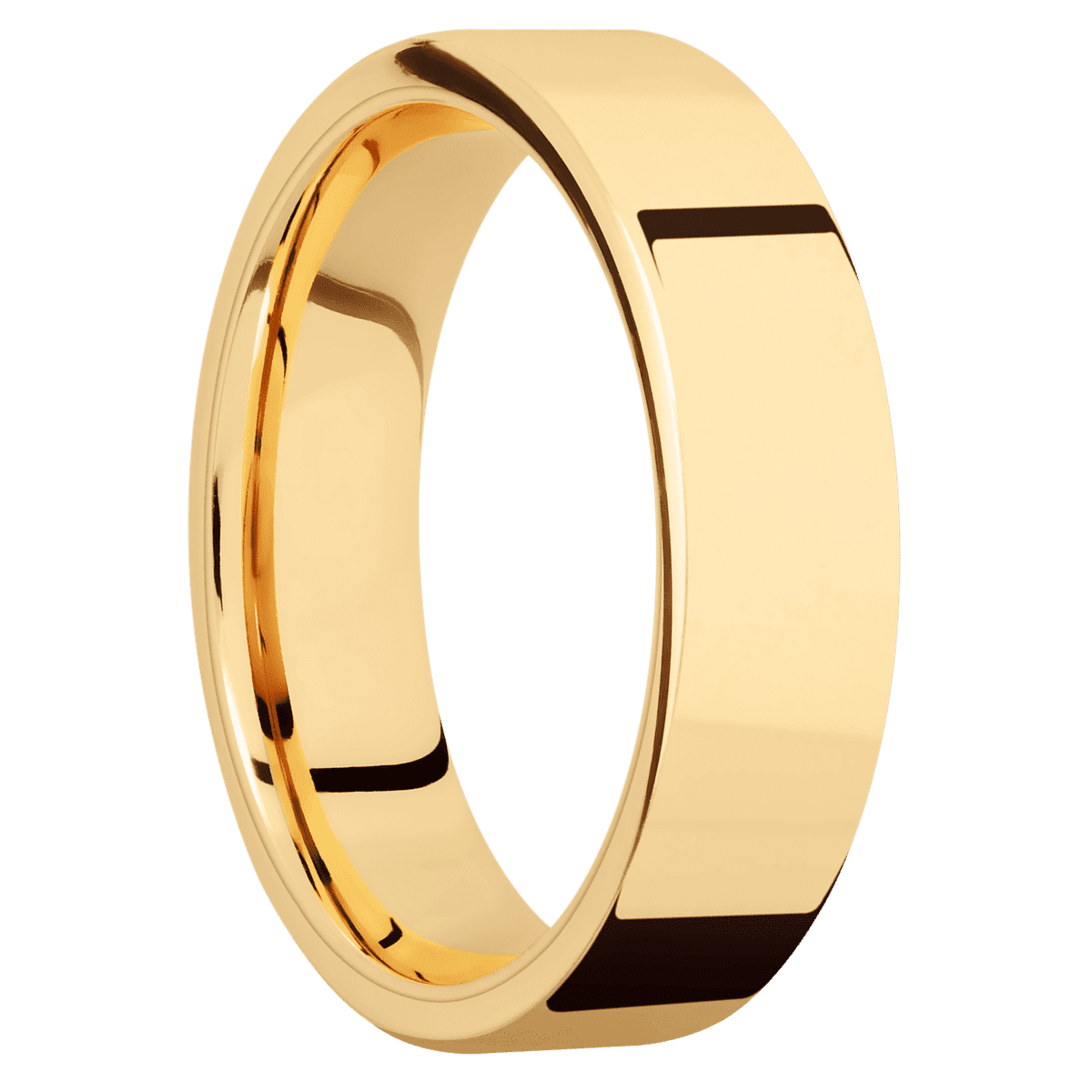 18K Yellow Gold + Polish Finish + 14K Yellow Gold