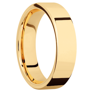 18K Yellow Gold + Polish Finish + 14K Yellow Gold