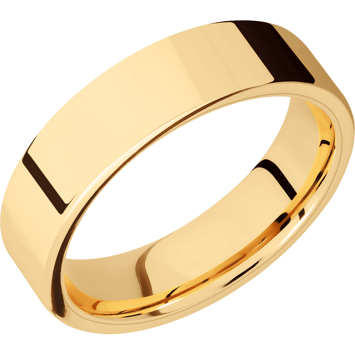 18K Yellow Gold + Polish Finish + 14K Yellow Gold