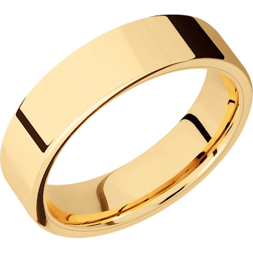 18K Yellow Gold + Polish Finish + 14K Yellow Gold