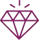 purple diamond icon