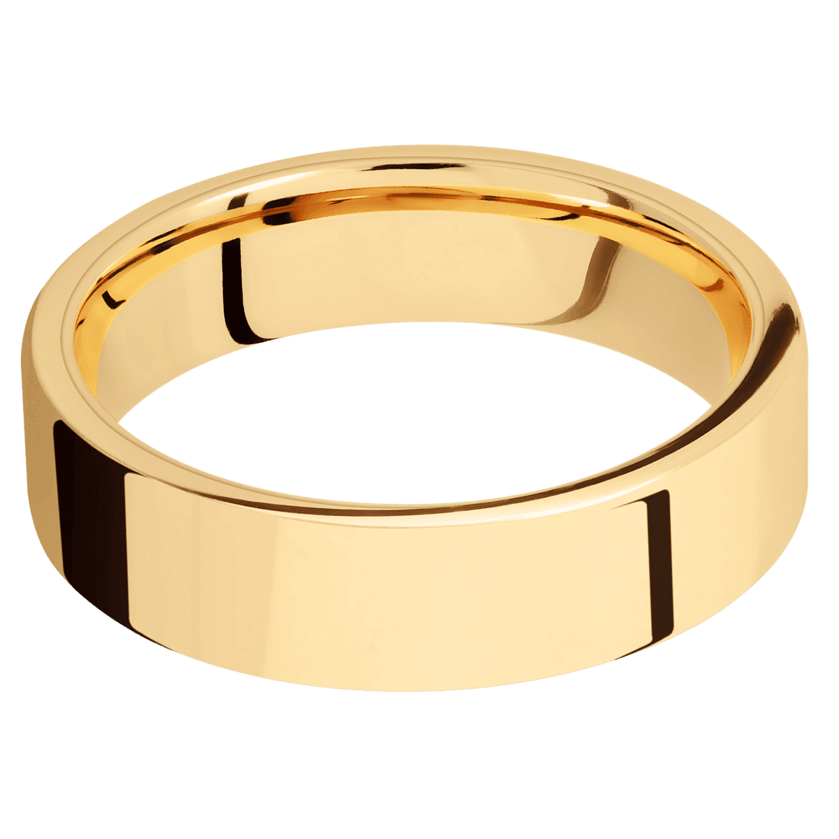 18K Yellow Gold + Polish Finish + 14K Yellow Gold