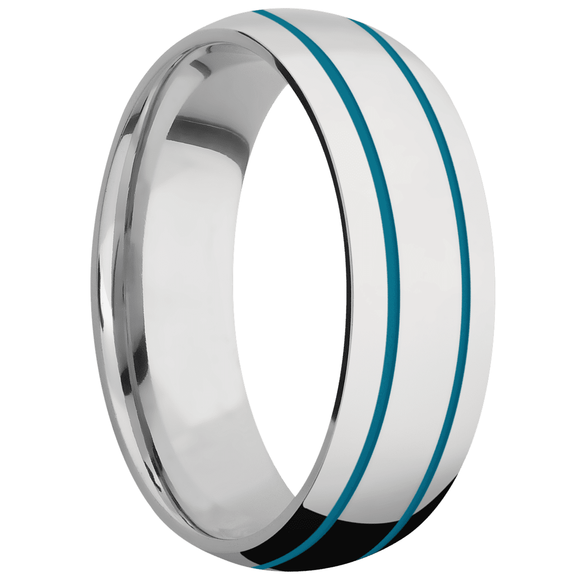 14K White Gold + Polish Finish