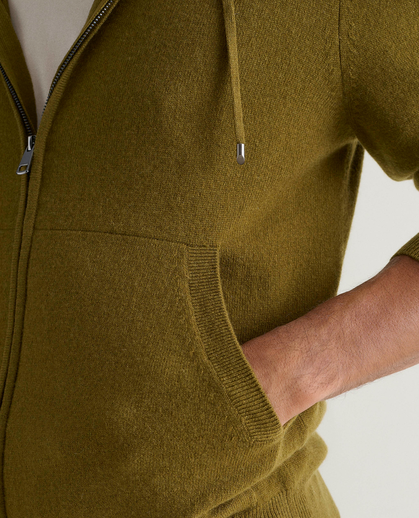 Men's Finest Cashmere Full Zip Hoodie