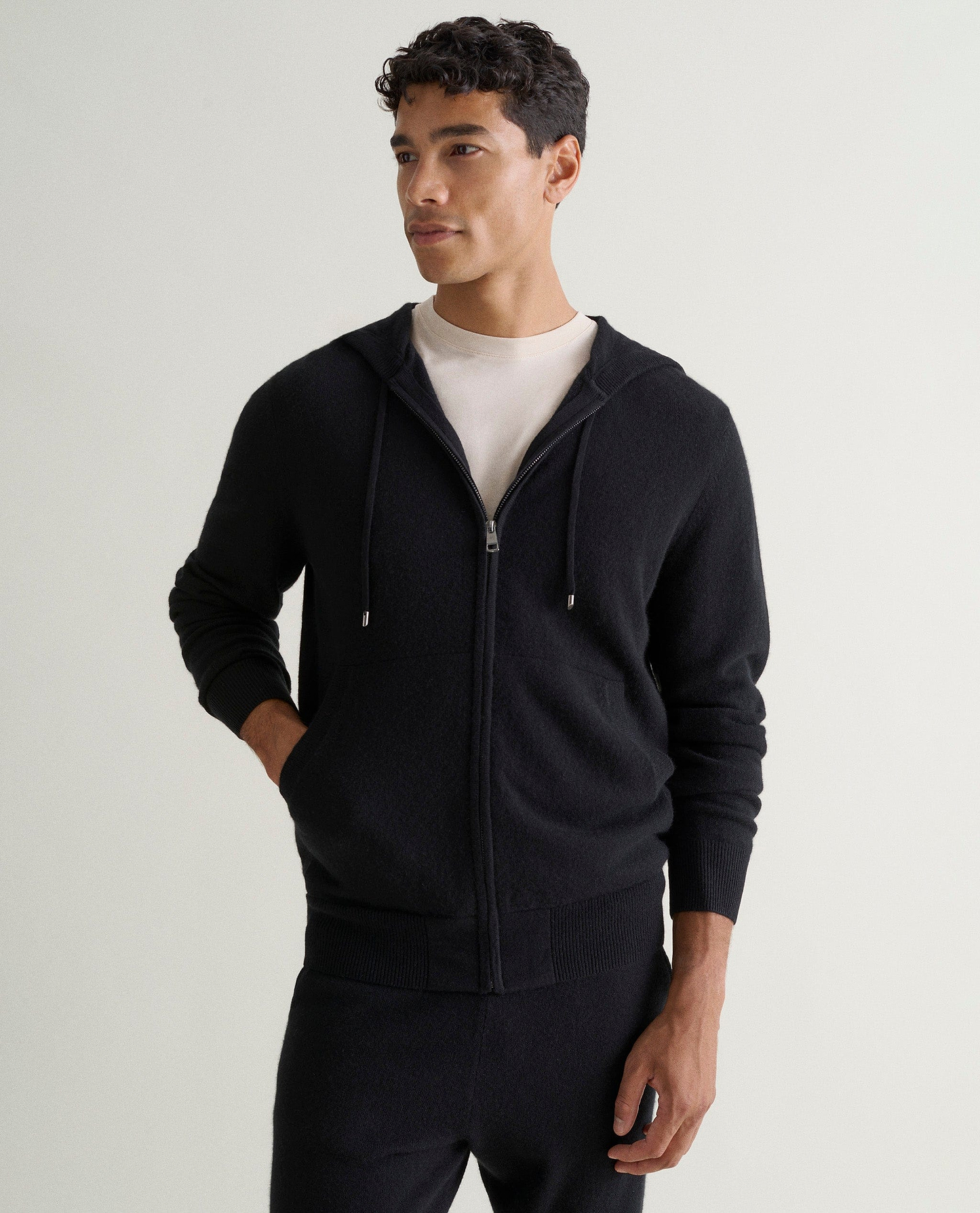 Men's Finest Cashmere Full Zip Hoodie