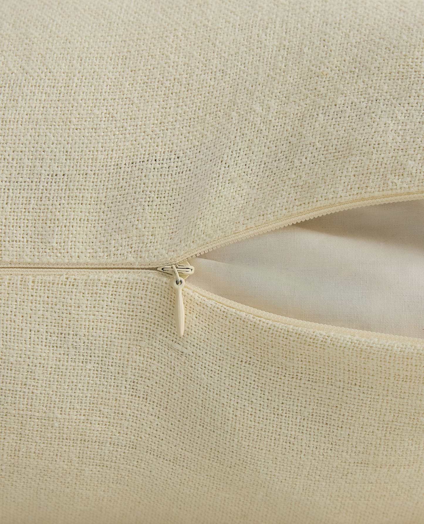 Lumbar Cushion Cover - Alabaster
