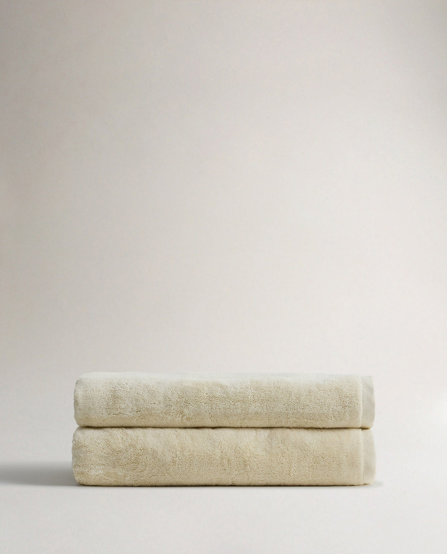 Turkish Extra Large Bath Sheets (Pack of 2) - Buttermilk