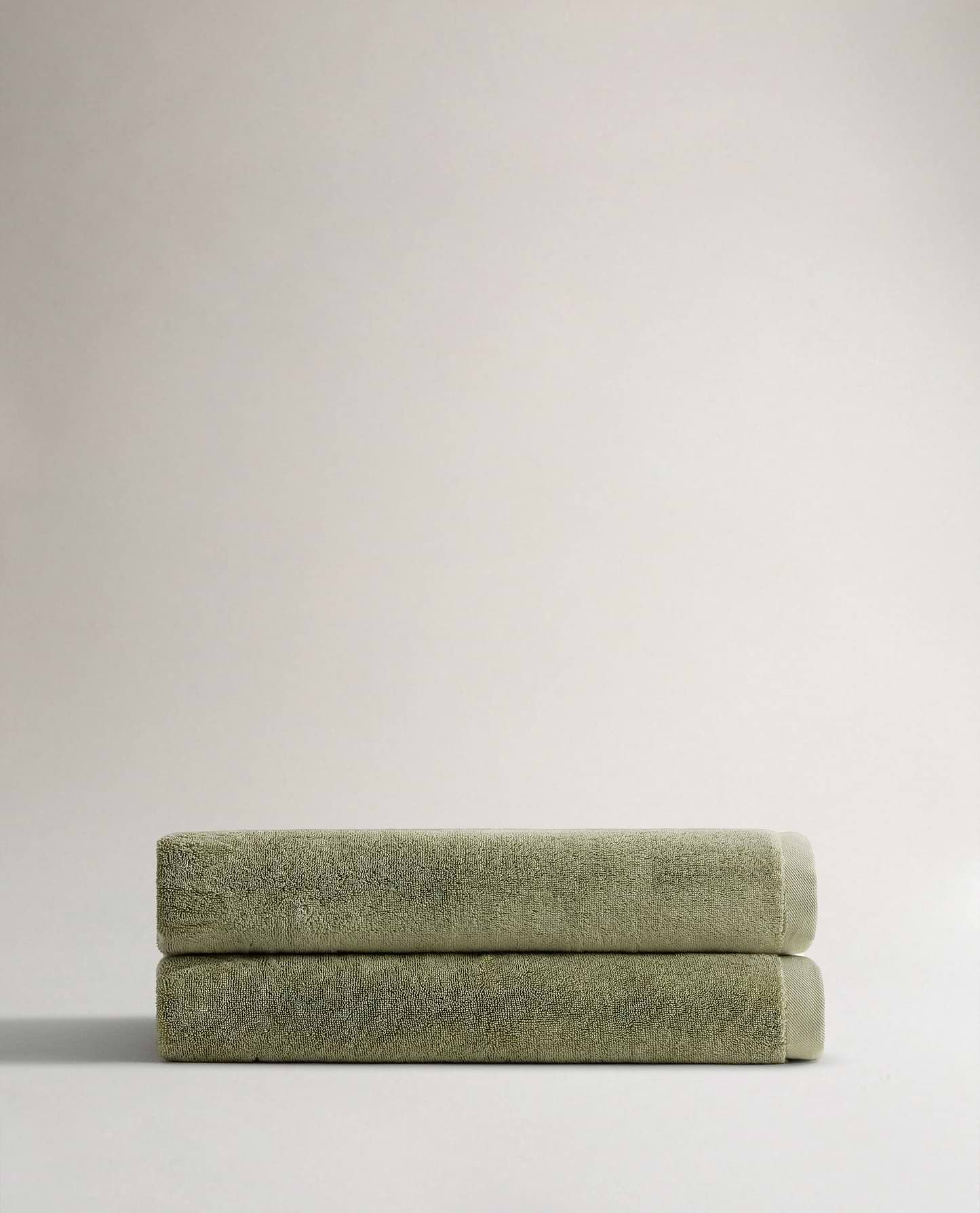 Turkish Extra Large Bath Sheets (Pack of 2) - Sage