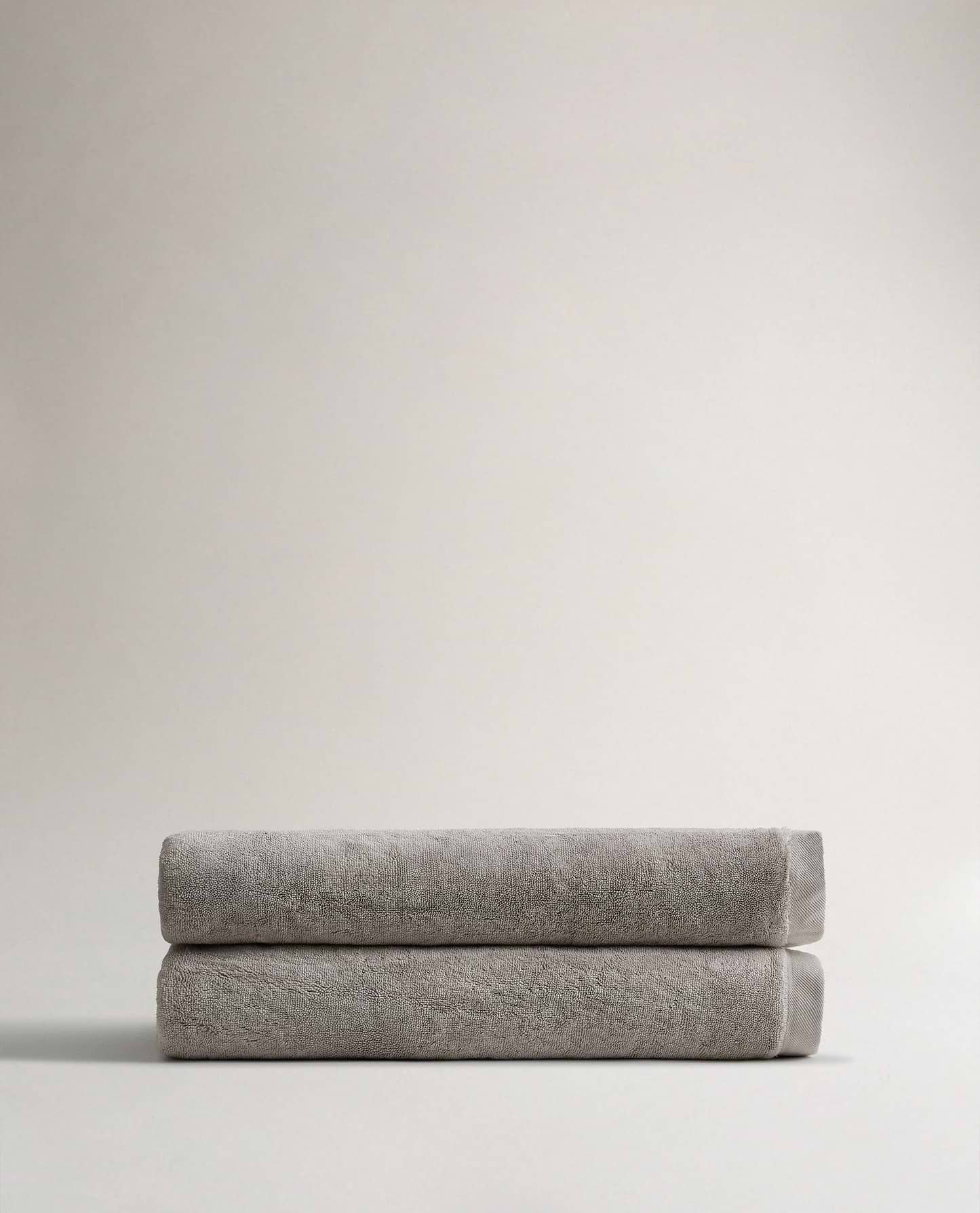 Turkish Extra Large Bath Sheets (Pack of 2) - Pebble