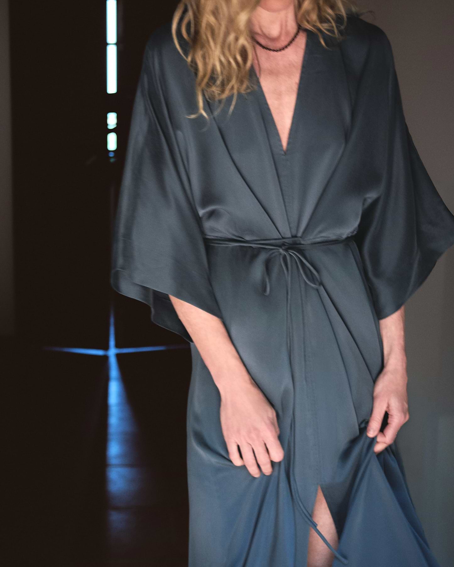 Women's Easy-Silk Robe Dress - Moonlake