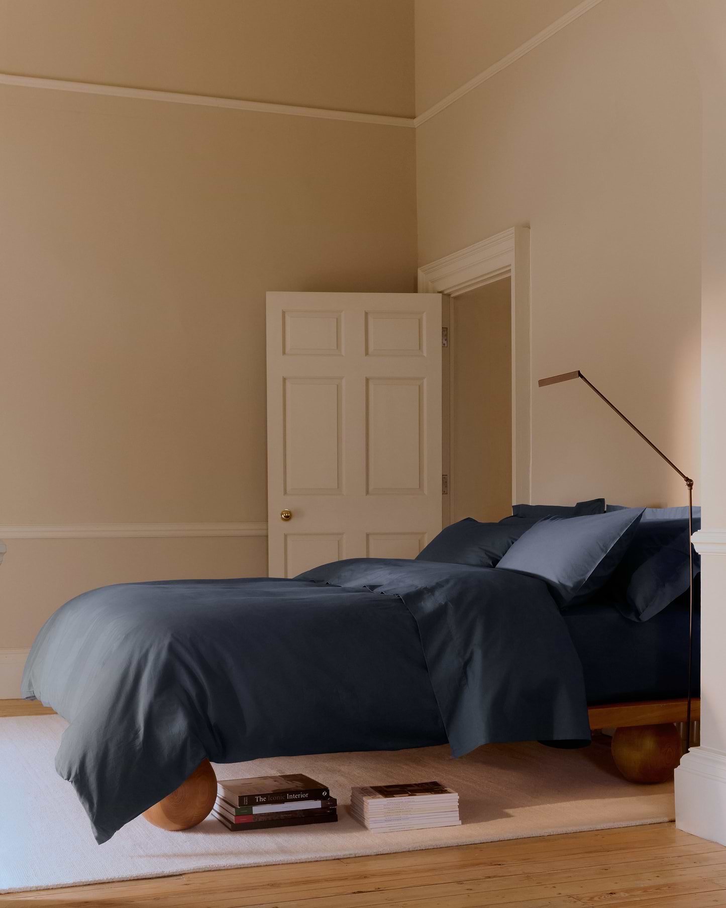 Crisp & Cool Organic Cotton Duvet Set - Mood Indigo