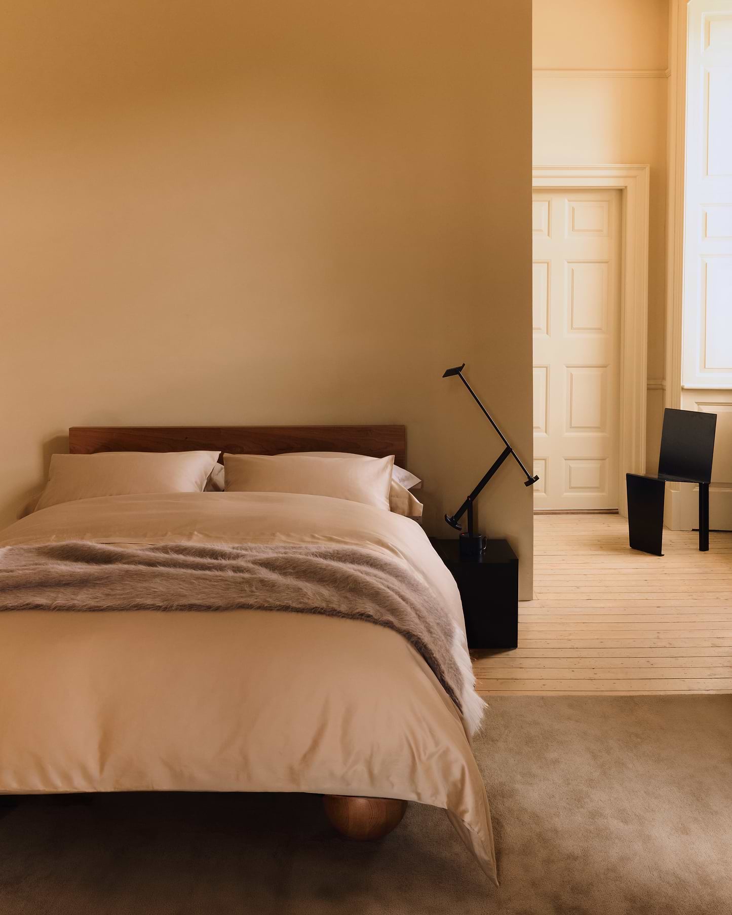 Soft & Smooth Cotton Sateen Duvet Set - Wheat