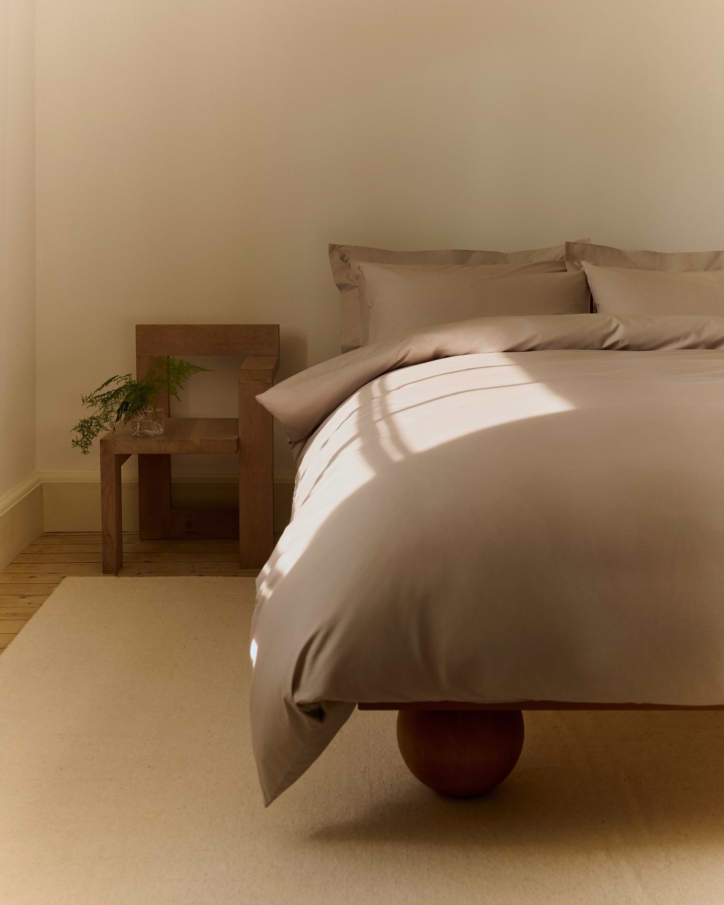 Soft & Smooth Cotton Sateen Pillowcase Set - Wheat