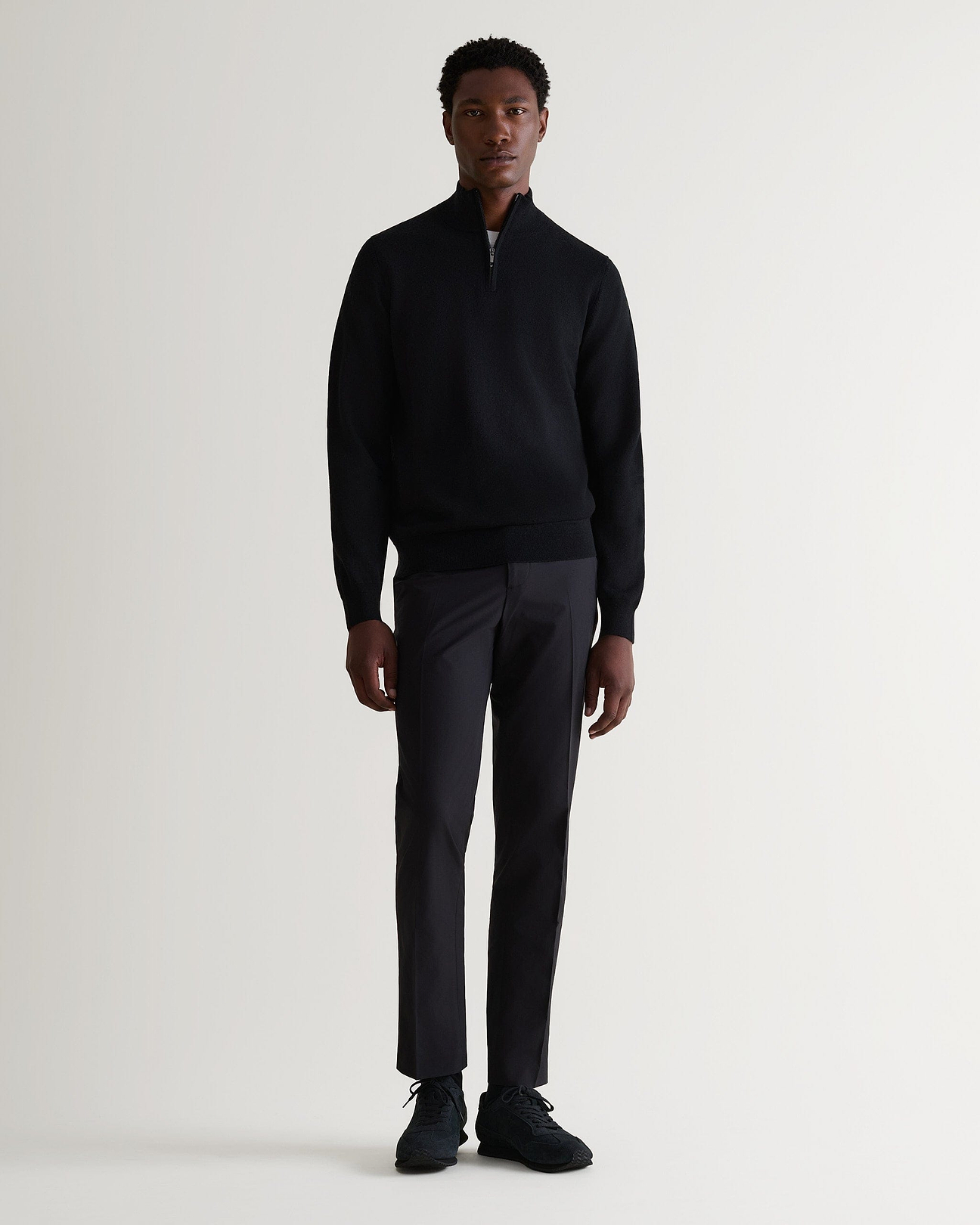 Slim tapered leg