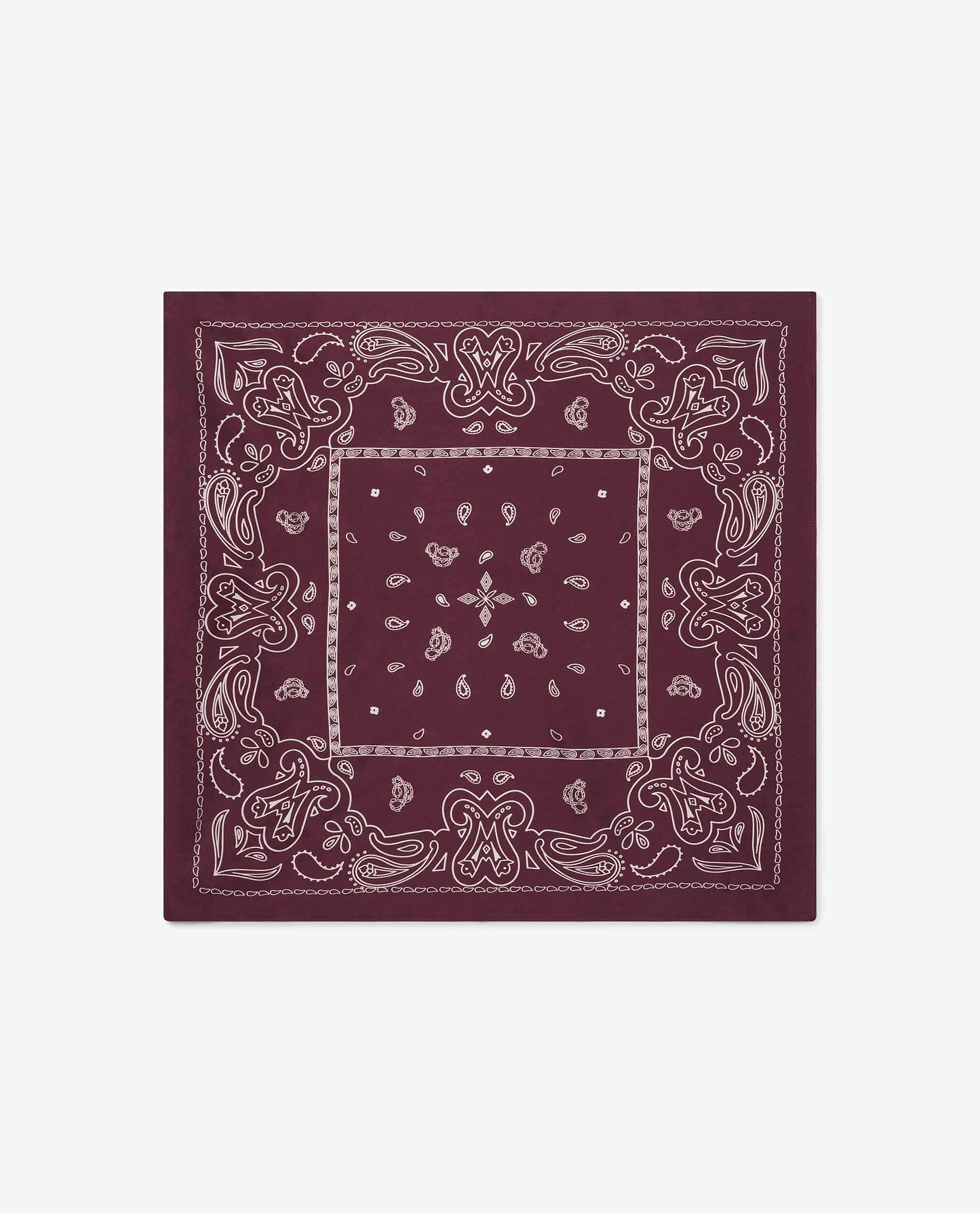 Silk Bandana - Plum