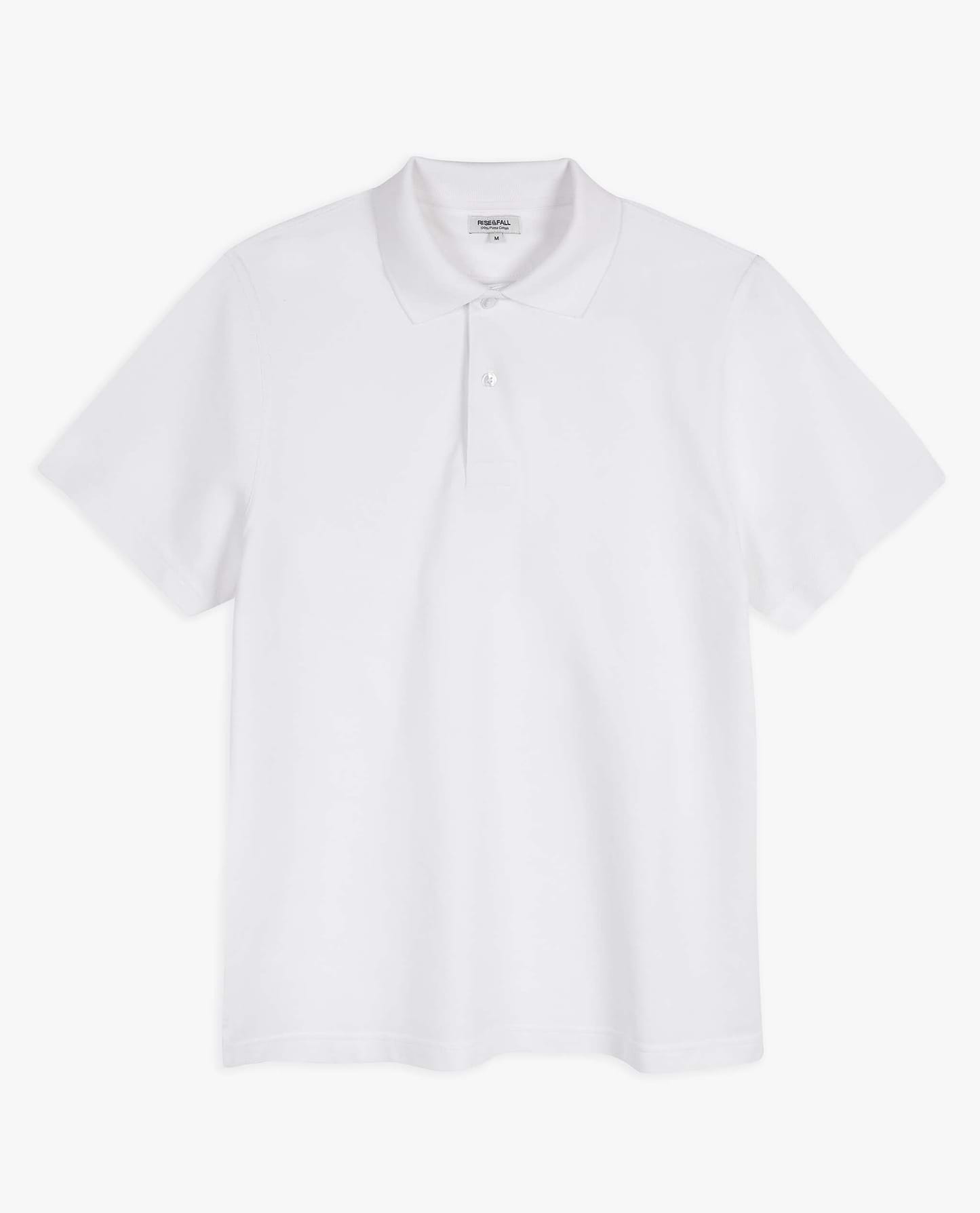 Pique Polo Shirt - White