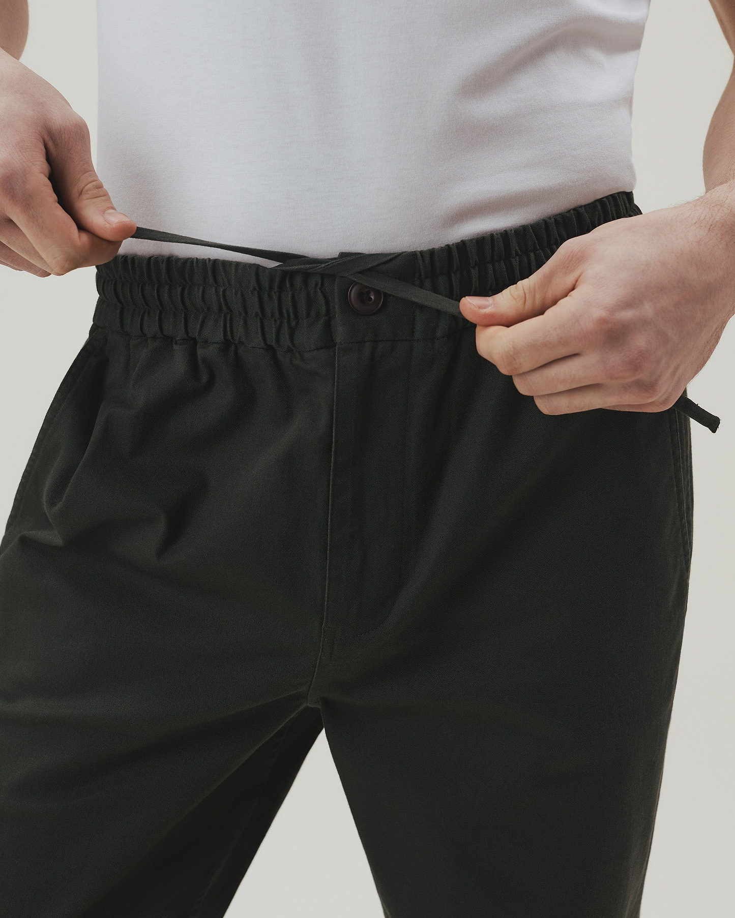 Men's All Rounder Cotton Trousers - Black