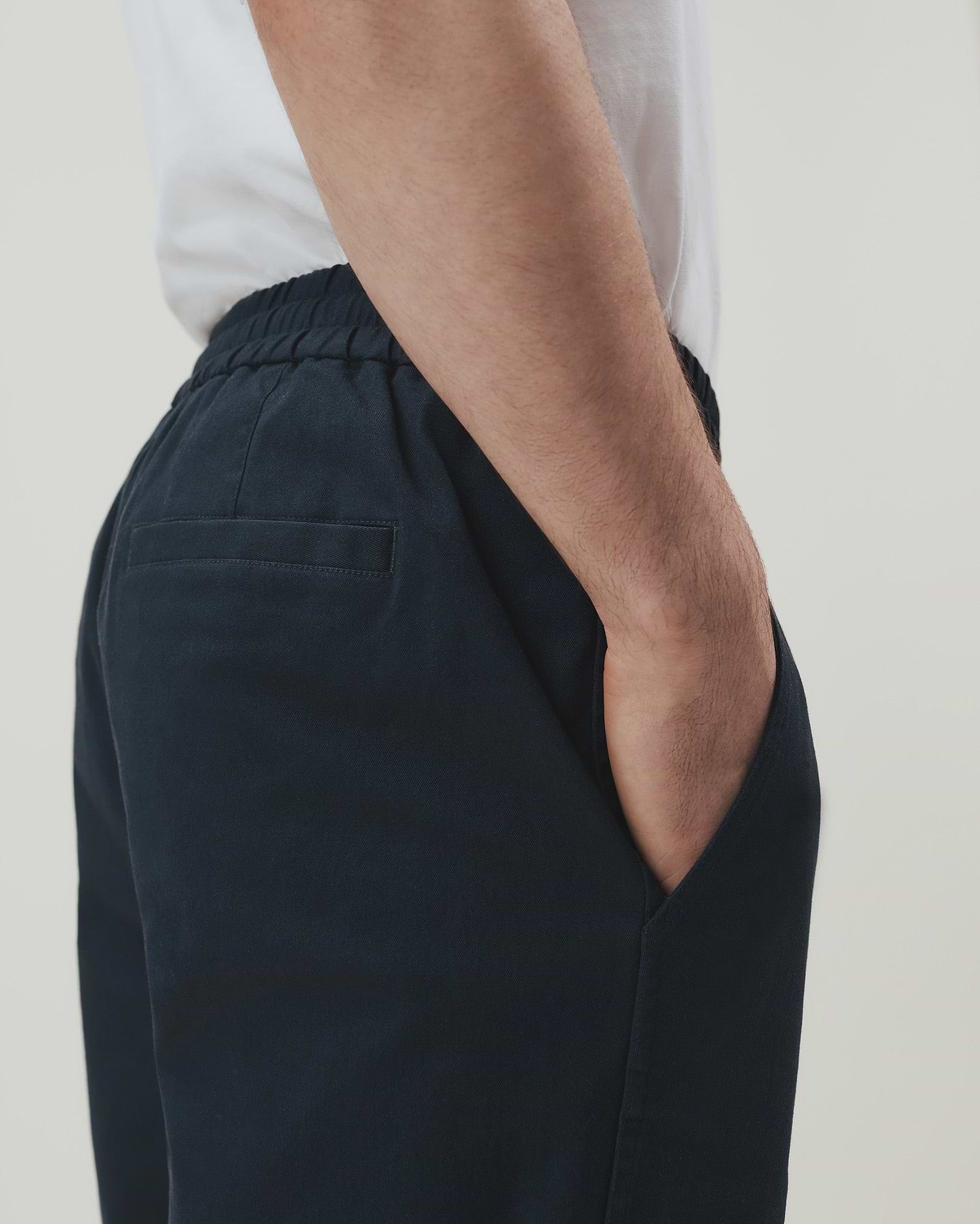 Men's All Rounder Cotton Trousers - Navy