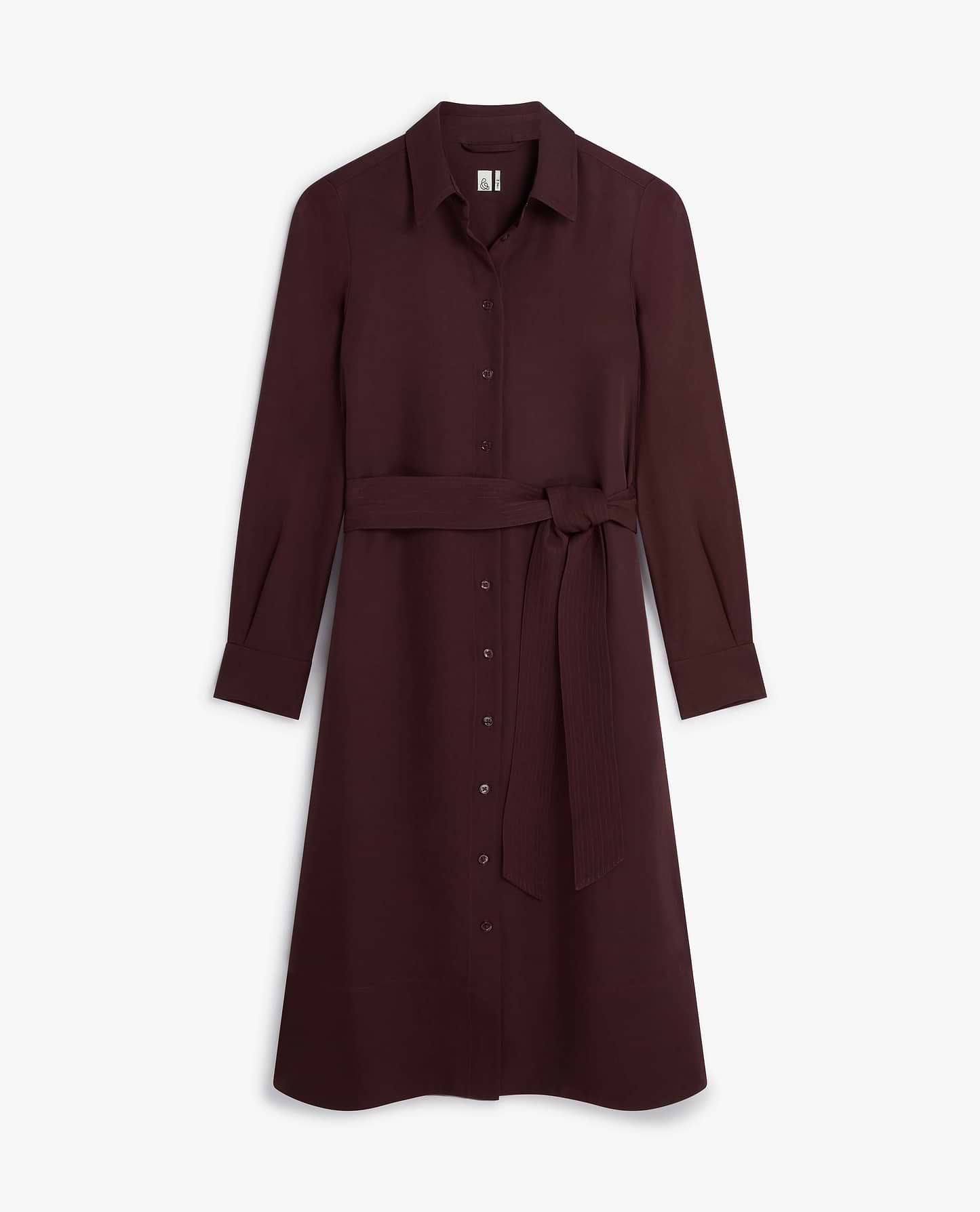 Women's NAIA™ Shirt Dress - Midnight Plum