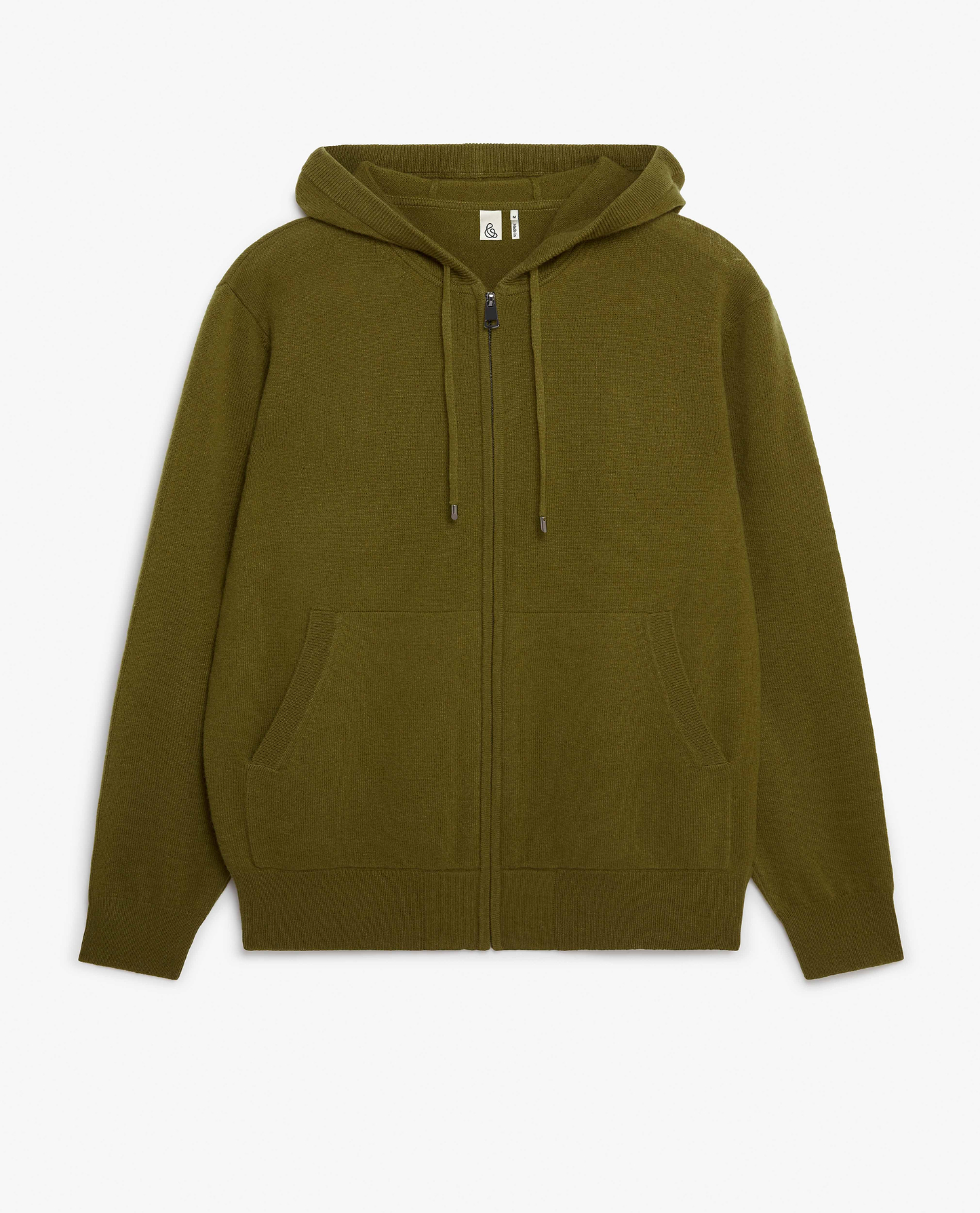 Men's Finest Cashmere Full Zip Hoodie