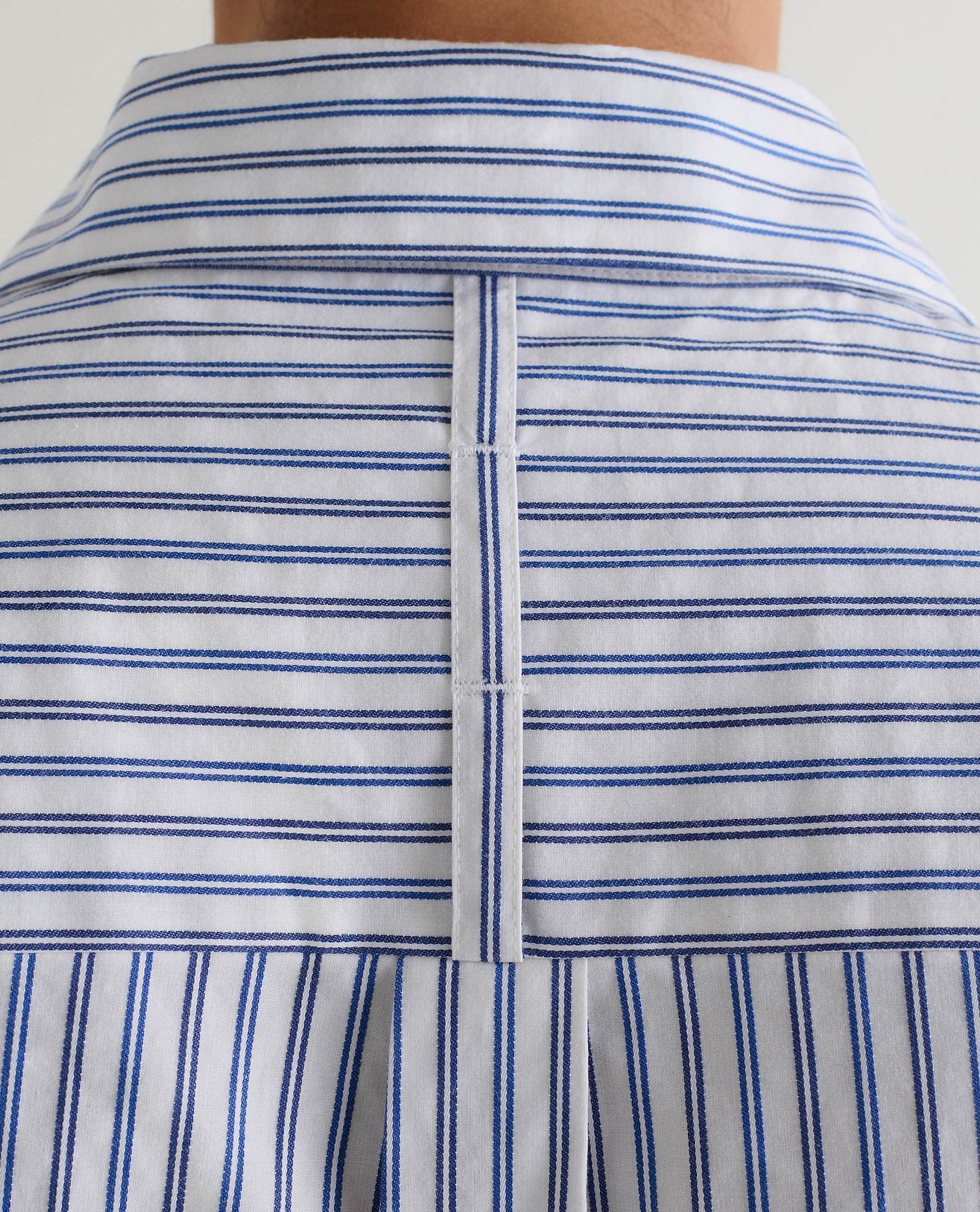 Men's Organic Cotton Camp Collar Stripe Shirt - Stripe