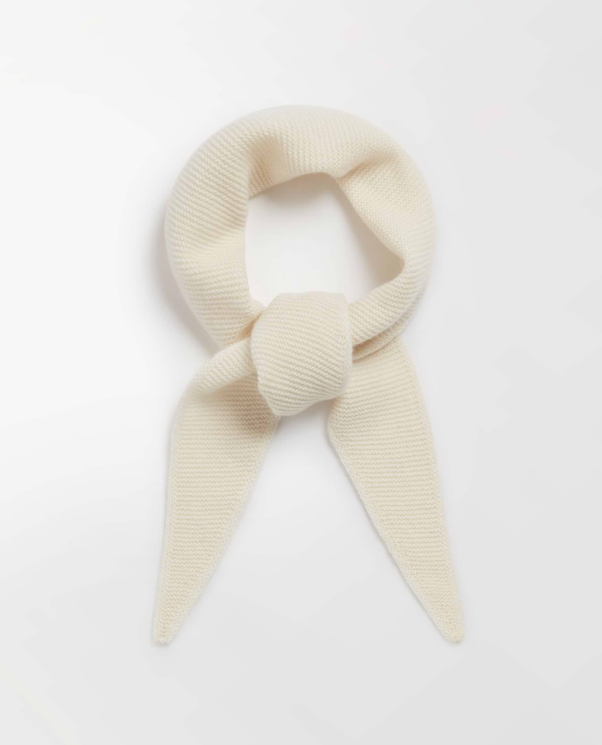 Finest Cashmere Neckerchief - Buttermilk