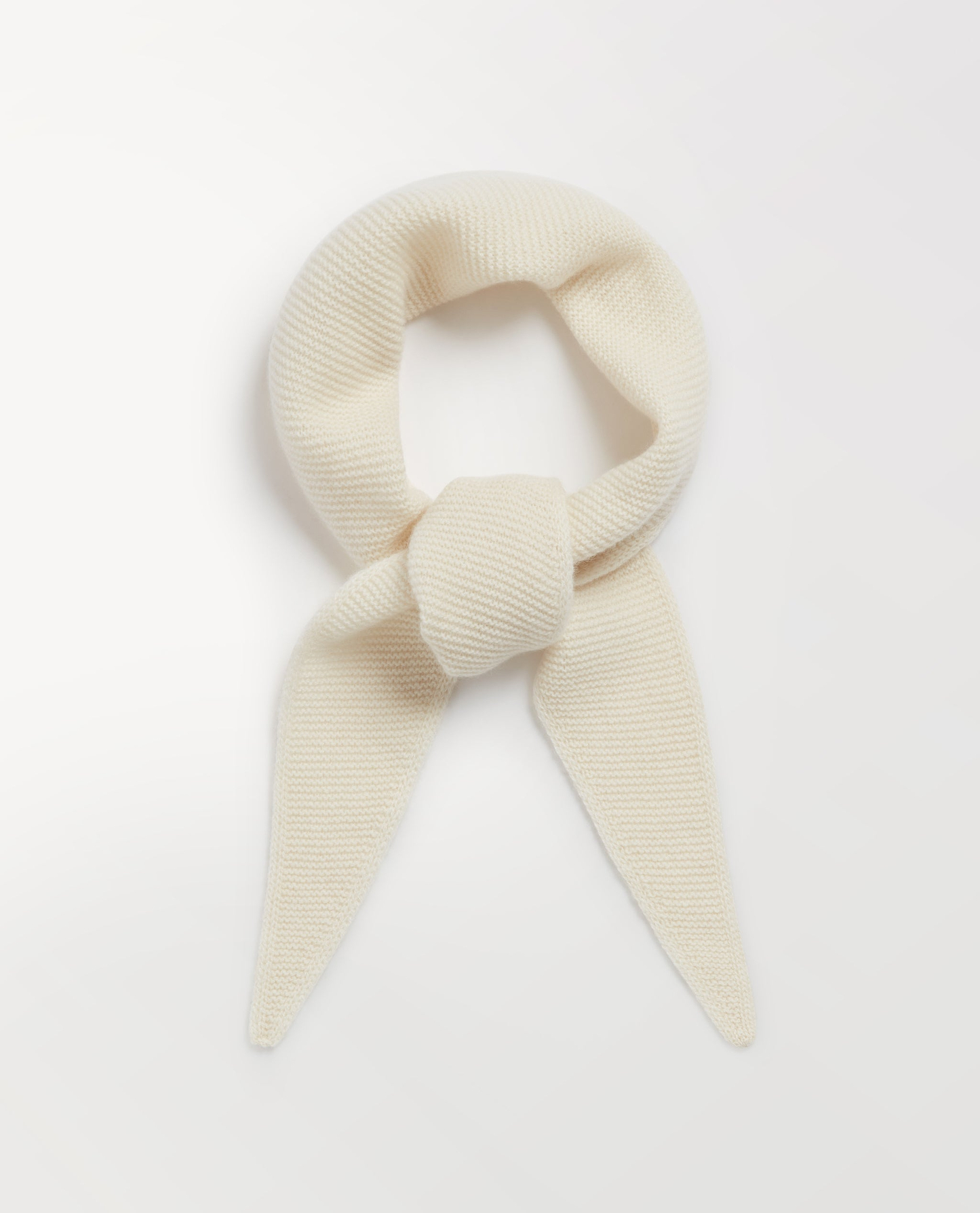 Finest Cashmere Neckerchief - Buttermilk