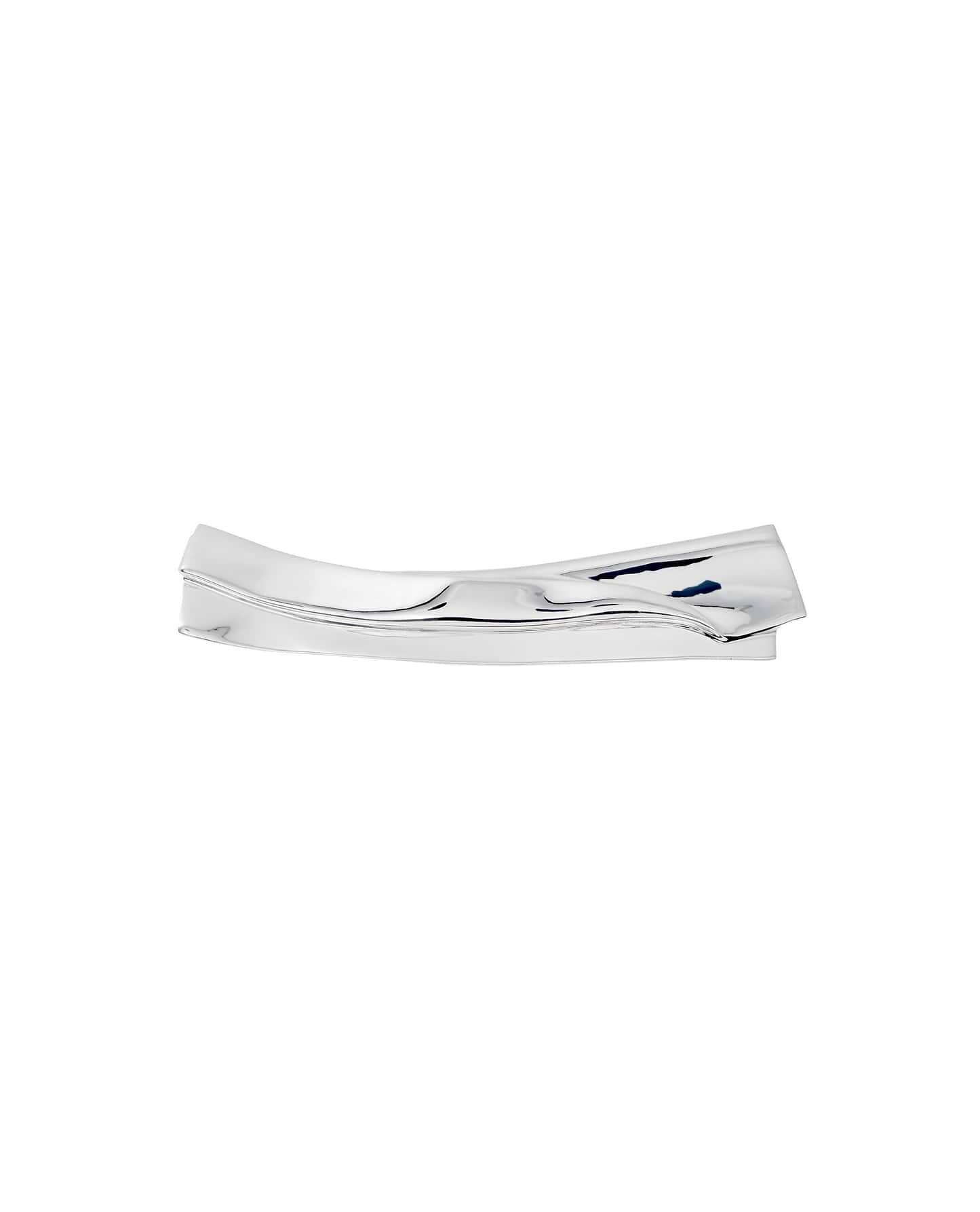 Image 1 of 2 showing Origami (And Other Ways to Bend) - Silver Plated Brooch