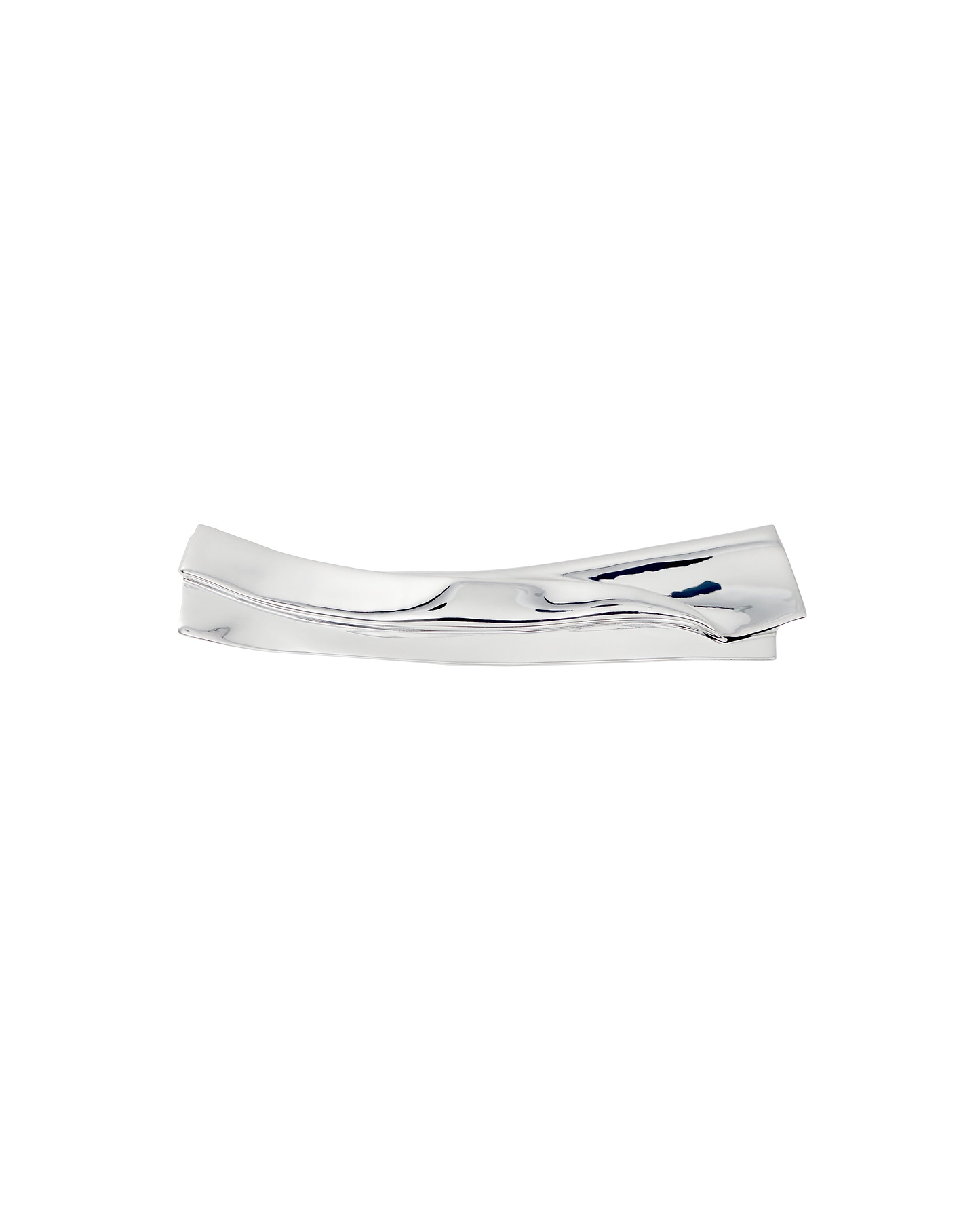 Image 1 of 2 showing Origami (And Other Ways to Bend) - Silver Plated Brooch
