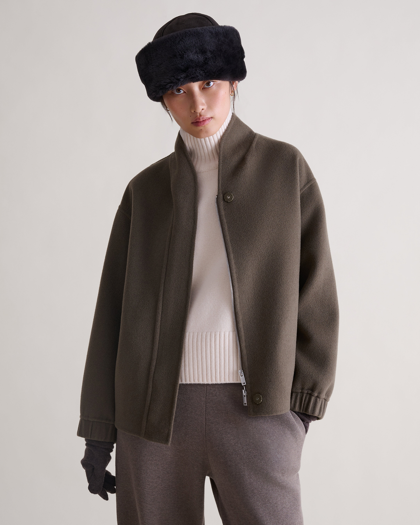 Women's Shearling Hat