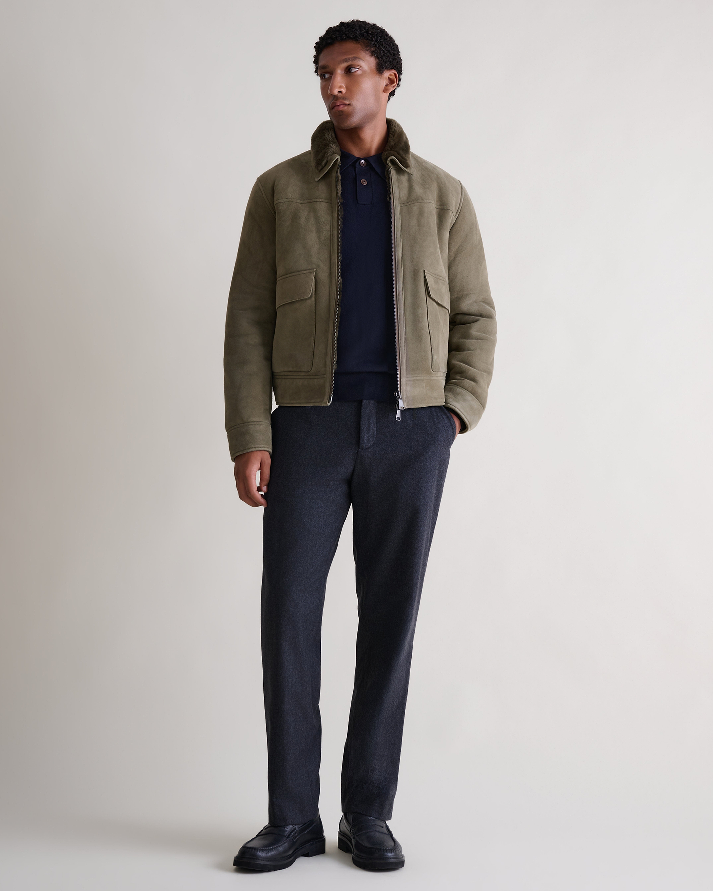Men's Shearling Jacket