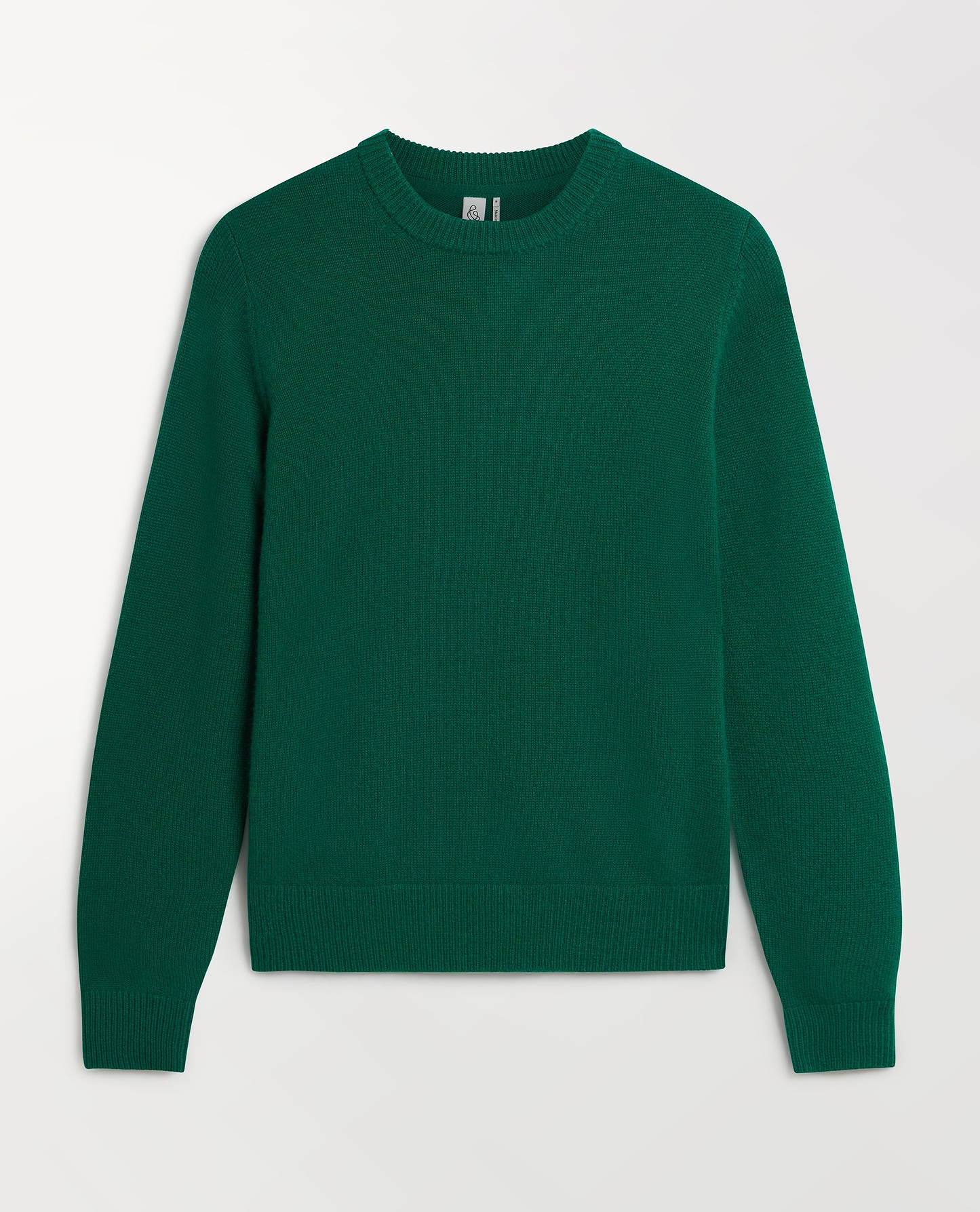 Women's Finest Midweight Cashmere Crew Neck Jumper - Malachite