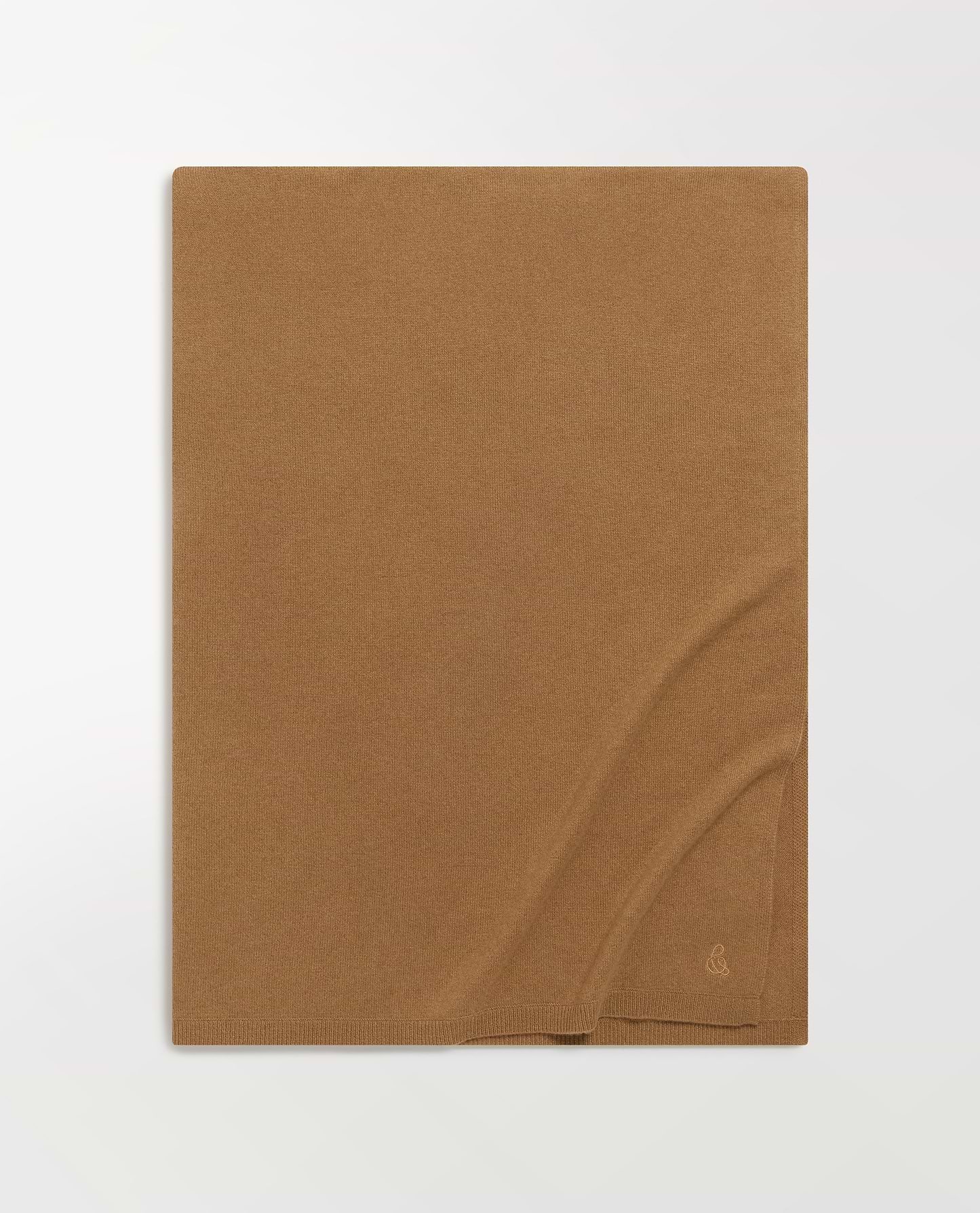 Oversized Finest Cashmere Wrap - Deep Camel