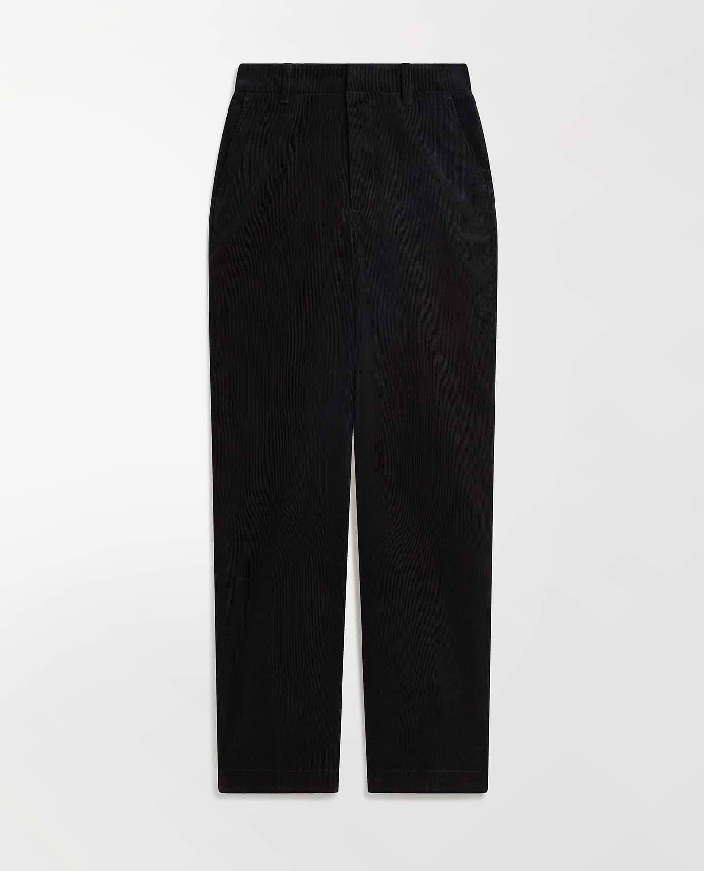 Women's Corduroy Wide Leg Trouser - Black