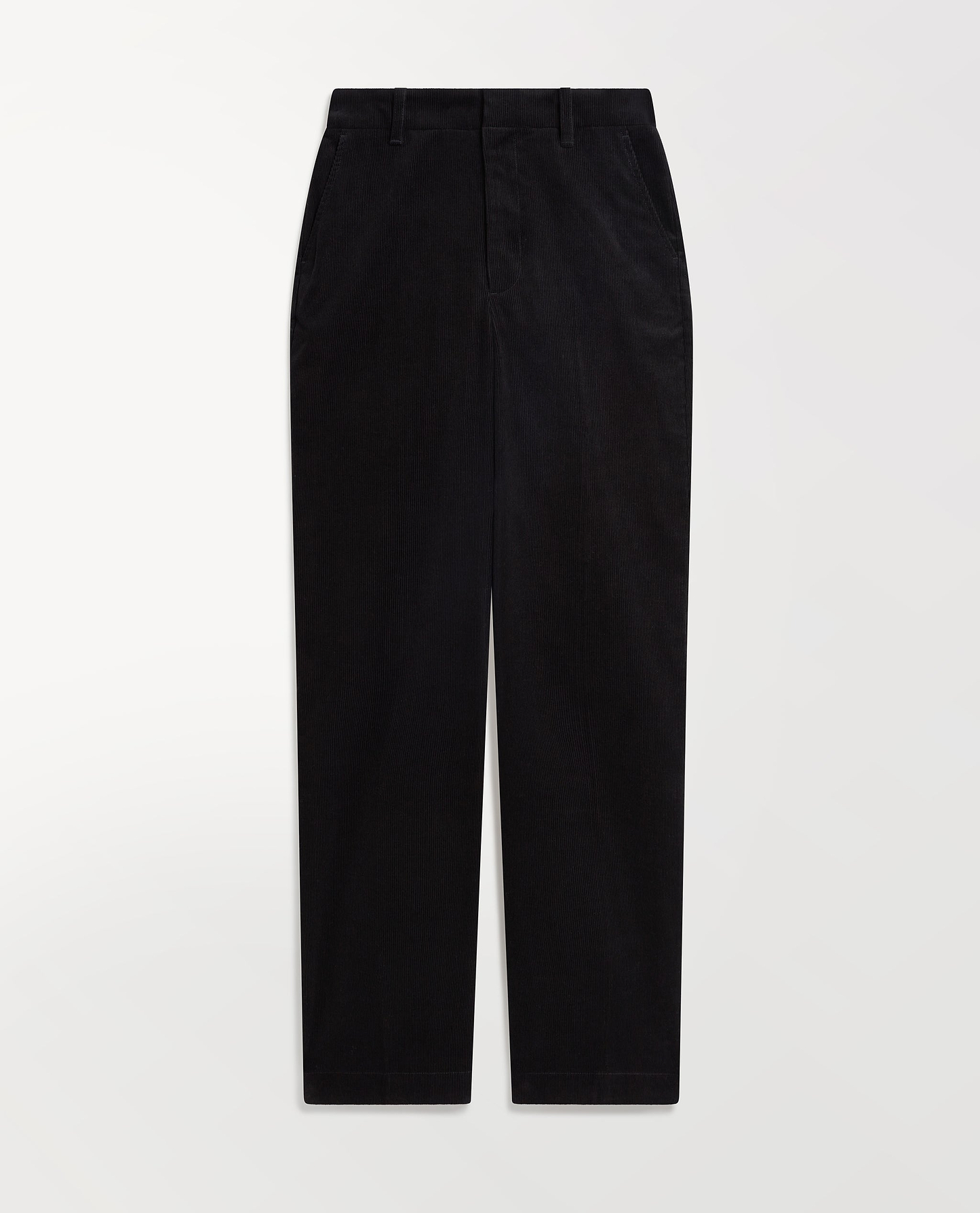 Women's Corduroy Wide Leg Trouser - Black