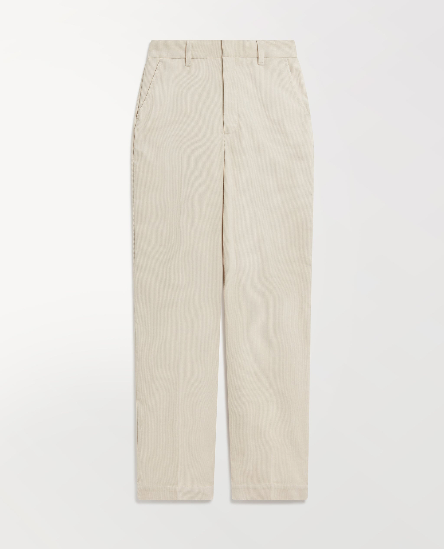 Women's Corduroy Wide Leg Trouser - Bone