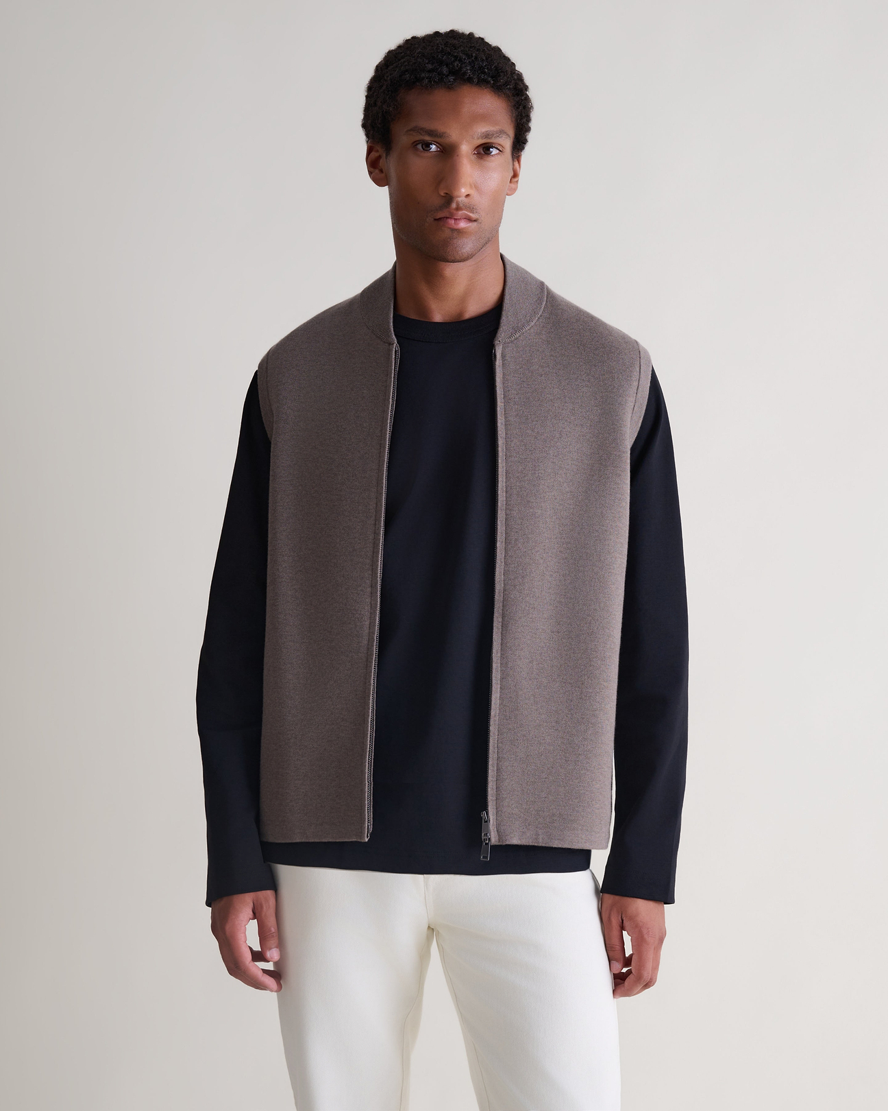 Woven as one natural layer
