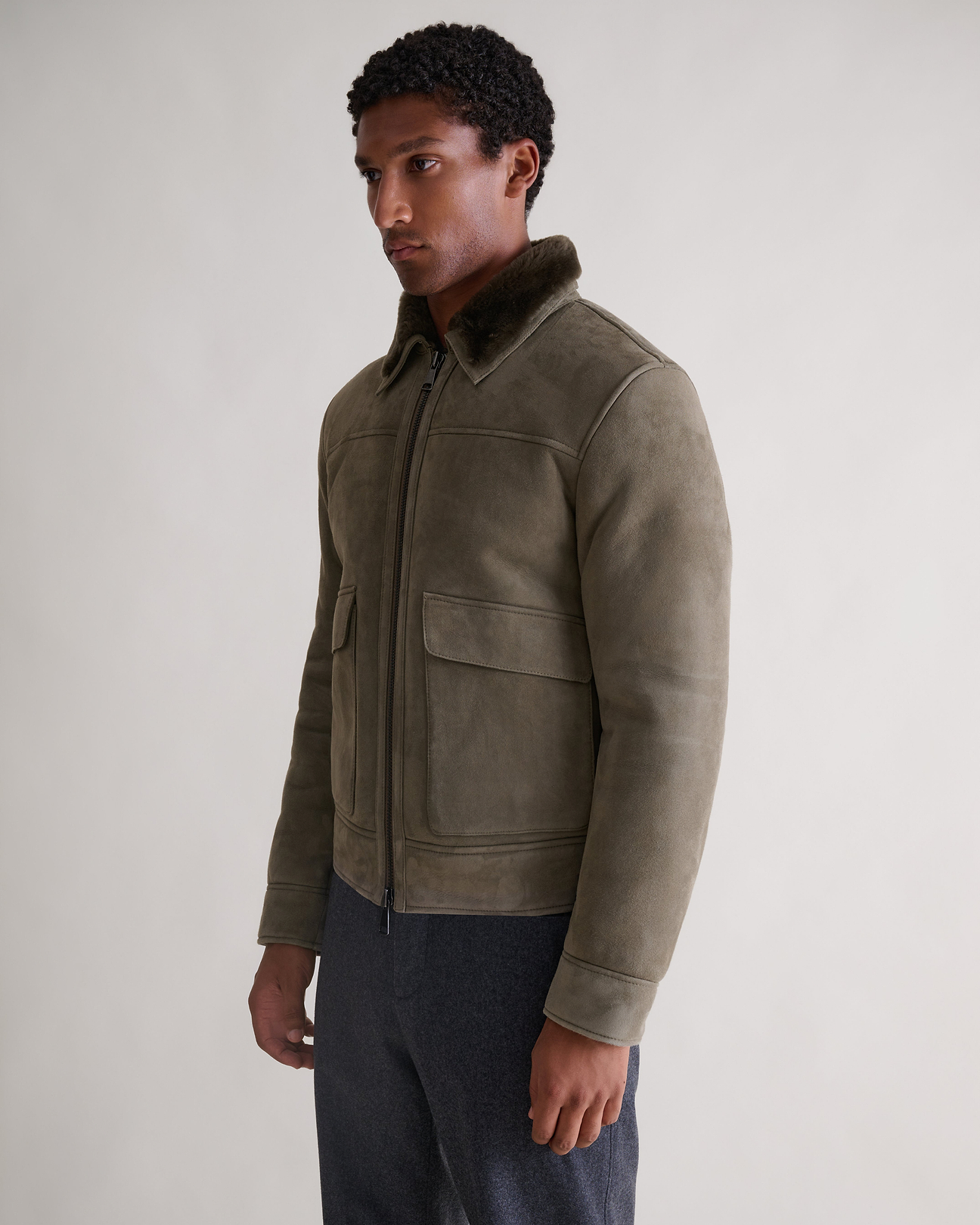 Oversized flap patch pockets