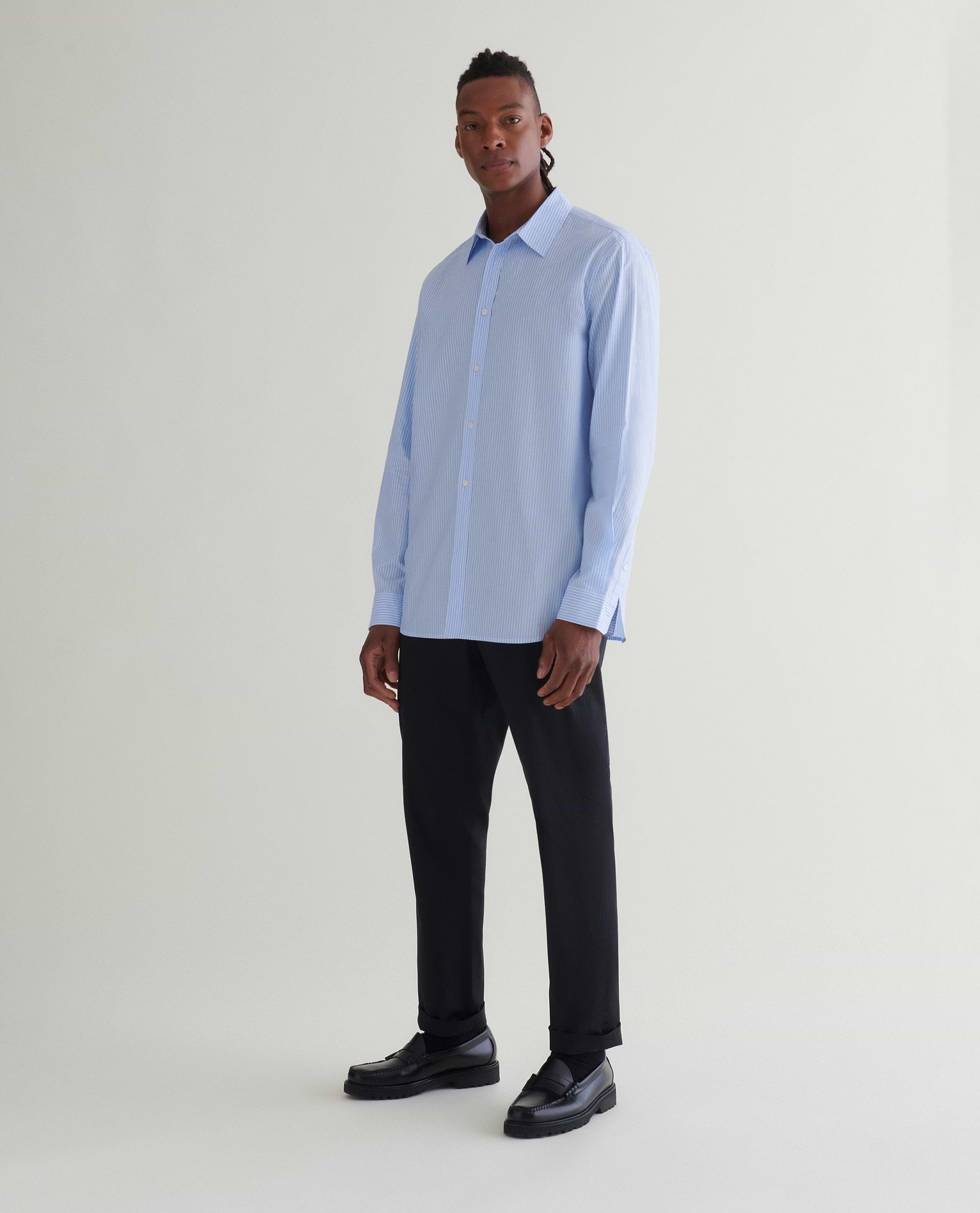Men's Essential Cotton Trousers - Black
